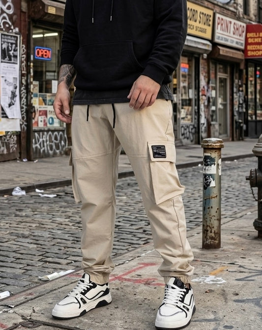 PANTALON JOGGER TELA NYLON